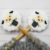 Fox and Pine Stitch Stoppers