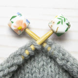 Fox and Pine Stitch Stoppers