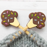 Fox and Pine Stitch Stoppers