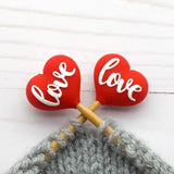 Fox and Pine Stitch Stoppers