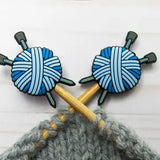 Fox and Pine Stitch Stoppers