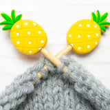 Fox and Pine Stitch Stoppers