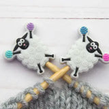Fox and Pine Stitch Stoppers