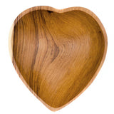 Wild Olive Wood Heart Shaped Bowls