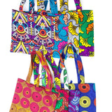 Assorted Cotton African Totes from Senegal