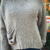 3485 Boyfriend Sweater Pattern