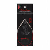 Stainless Steel Knit RED Fixed Circulars - 12"