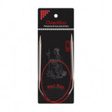 SS Knit RED Fixed Circulars - 24"