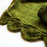 Cedar Leaf Shawlette Knitting Pattern Only