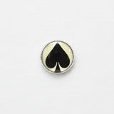 Picture Spade Black Round Shank - 18mm