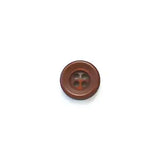 Plastic Brown with Wide Rim Round - 15MM 4HL