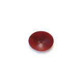 BG0555Z18 Burgundy Oval Corozo 18MM 2HL