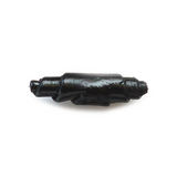 Black Leather Toggle Shank - 40mm