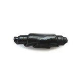 Black Leather Toggle Shank 40MM