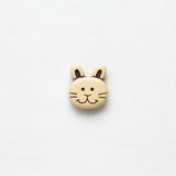 Beige Bunny Plastic Shank - 15mm