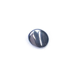 BR0989G16 Glass Iridescent Silver Oval Shank 16MM