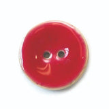 Coconut and Resin Rasberry Pink Round 2HL 30MM