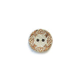 BS1056C18 Coconut Silver Metallic Round 2HL 18MM