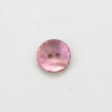 Dyed Agoya Shell Matte Lilac Purple Round - 15mm