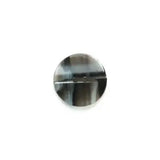 BT1914P20 Plastic Black and Gray Wavy Front Round - 20MM 2HL