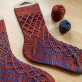 Stephen West Sock Kits in Footloose by Baah Yarn