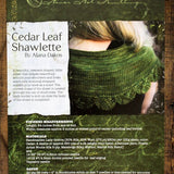 Cedar Leaf Shawlette Pattern