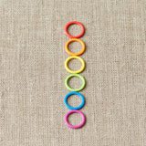 Colorful Ring Stitch Markers - Regular