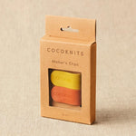 Cocoknits Maker's Clips packaging on a beige background