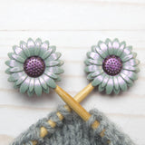 Fox and Pine Stitch Stoppers