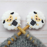 Fox and Pine Stitch Stoppers