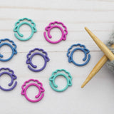 Fox and Pine Stitchmarkers