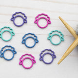 Fox and Pine Stitchmarkers