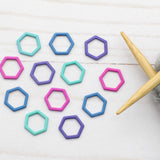 Fox and Pine Stitchmarkers