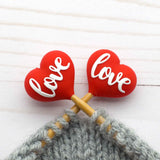 Fox and Pine Stitch Stoppers