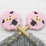 Fox and Pine Stitch Stoppers