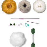 Pumpkin Girl Amigurumi Kit - Halloween Collection