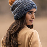 Aspen Slouch Pattern (Woolstok Tweed)