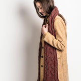 Edina Cabled Scarf Pattern