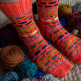 Stephen West Sock Kits in Footloose by Baah Yarn
