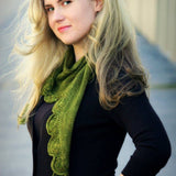 Cedar Leaf Shawlette Knitting Pattern Only