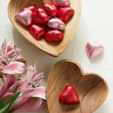 Wild Olive Wood Heart Shaped Bowls