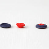 Red/Navy Rainbow - 15mm