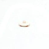 Plastic White and Red Baseball Shank - 18mm