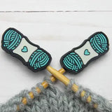 Fox and Pine Stitch Stoppers