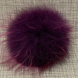 Big Bad Wool Raccoon Fur Pom Pom
