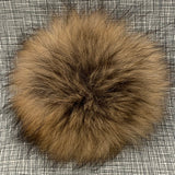 Big Bad Wool Raccoon Fur Pom Pom