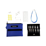 TWIST Blue Shorties Set Small - 2" & 3" Tips (US 4-8)