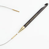 Ebony Interchangeable Tunisian Hook